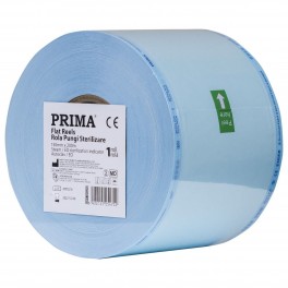Rola de pungi pentru sterilizare PRIMA, 150mmx200m, autoclav/EO Rola de pungi pentru sterilizare PRIMA, 150mmx200m, autoclav/EO