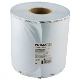 Rola de pungi pentru sterilizare PRIMA, 250mmx200m, autoclav/EO, 1 rola Rola de pungi pentru sterilizare PRIMA, 250mmx200m, autoclav/EO, 1 rola