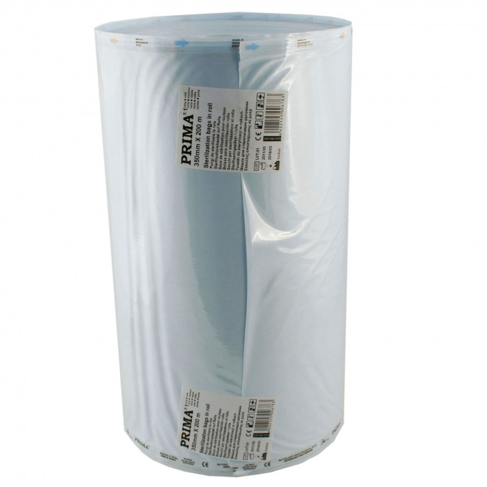 Rola de pungi pentru sterilizare PRIMA, 350mmx200m, autoclav/EO - 1 rola