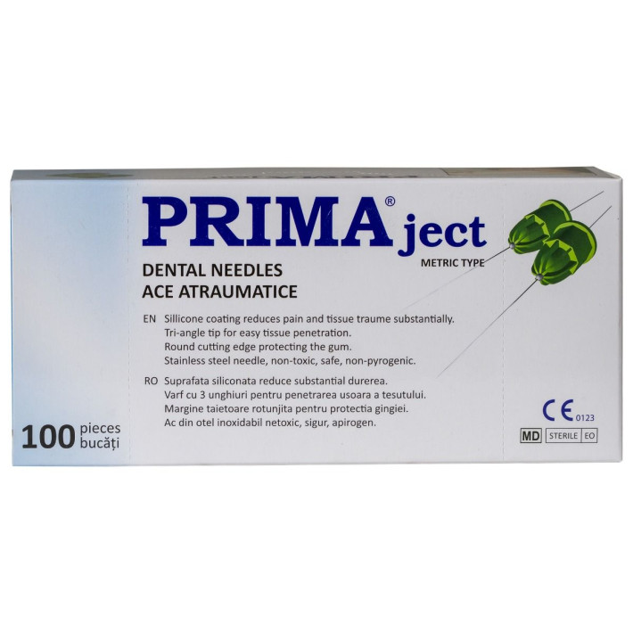 Ace atraumatice 27G, M-0.41x25mm, filet metric - 100 bucati