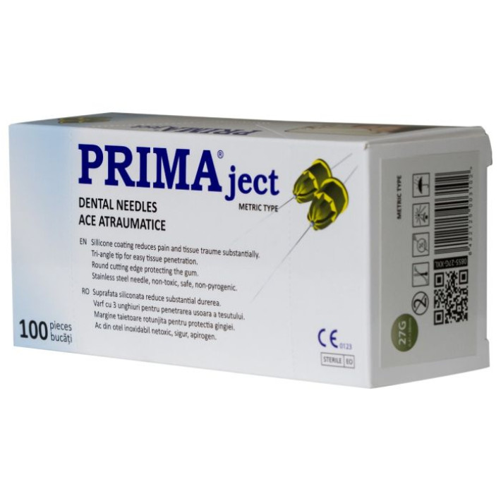 Ace atraumatice 27G, XXL-0.41x38mm - 100 bucati