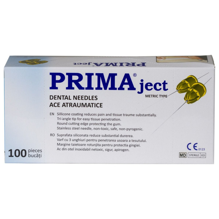 Ace atraumatice 30G, S-0.31x21mm, filet metric - 100 bucati