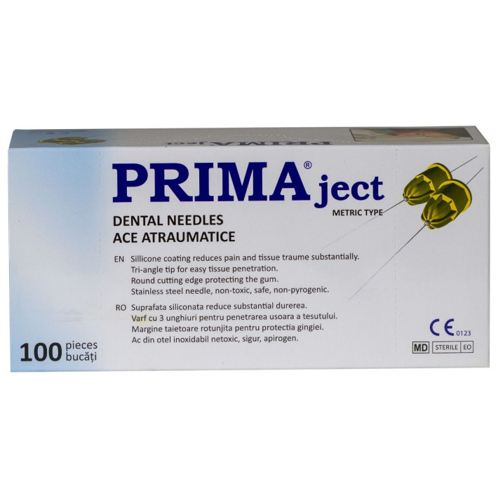 Ace atraumatice 30G, XS-0.31x16mm, filet metric - 100 bucati