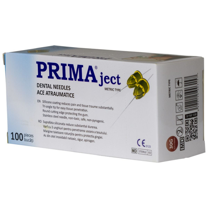 Ace atraumatice 30G, XS-0.31x16mm, filet metric - 100 bucati