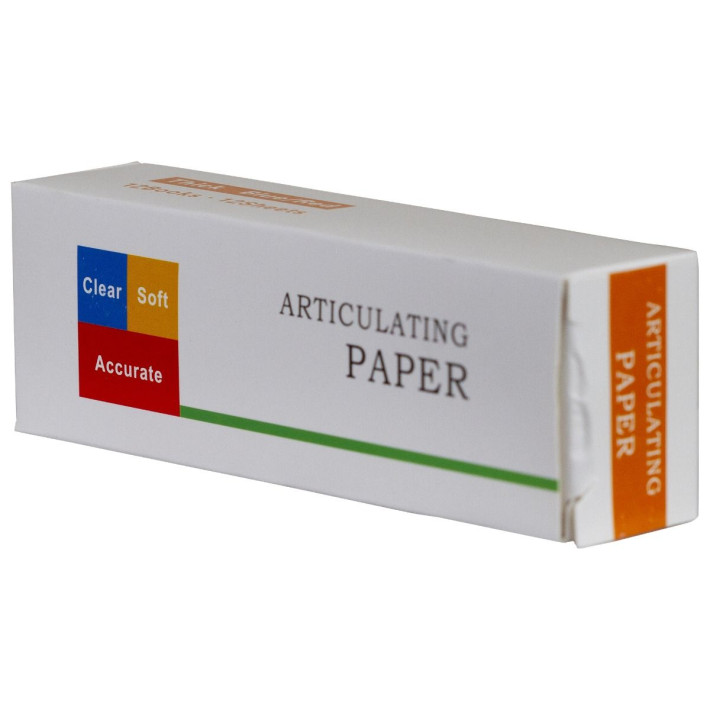 Hartie articulatie dreapta rosu-albastra 65 microni