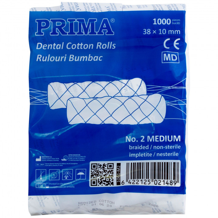 Rulouri bumbac impletite - 1000 bucati