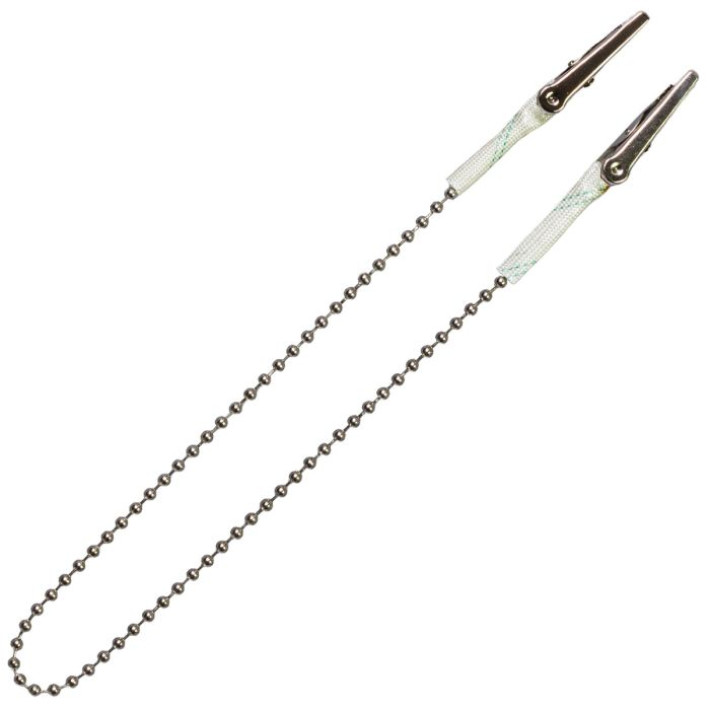 Lant metalic pentru bavete, 42 cm  - 1 bucata