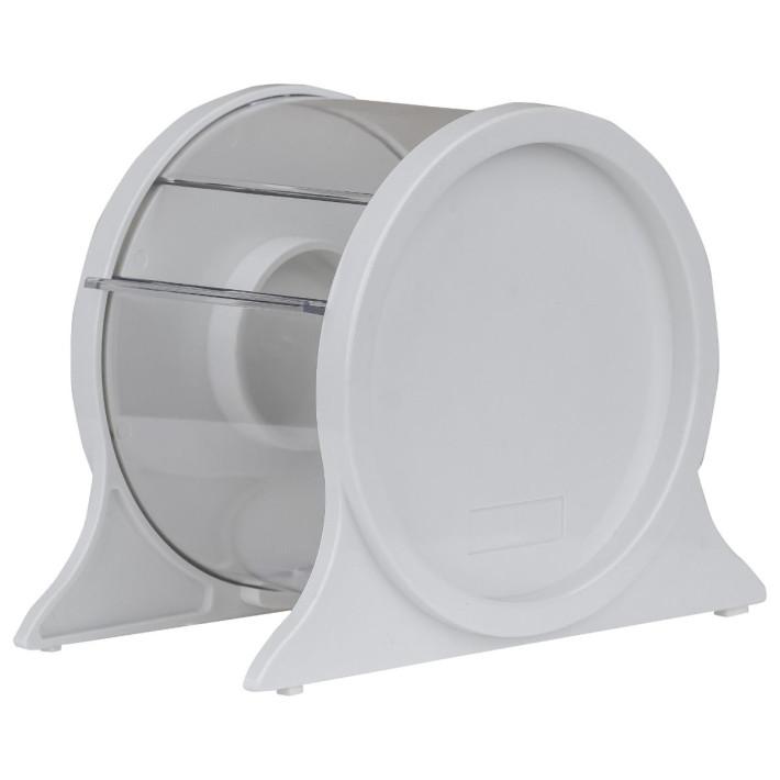 Dispenser de rola film PRIMA, alb, 240x135x180mm