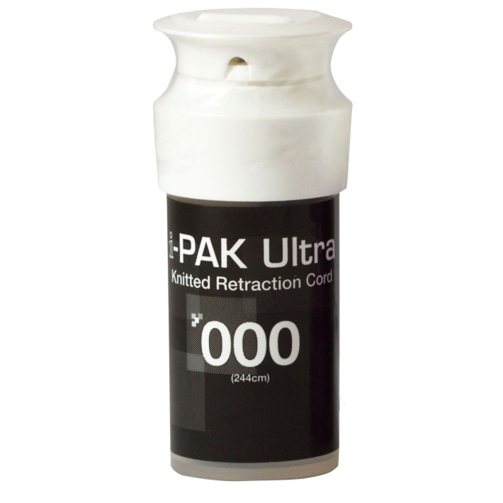 Rola snur retractie gingivala, ultra subtire (000), negru