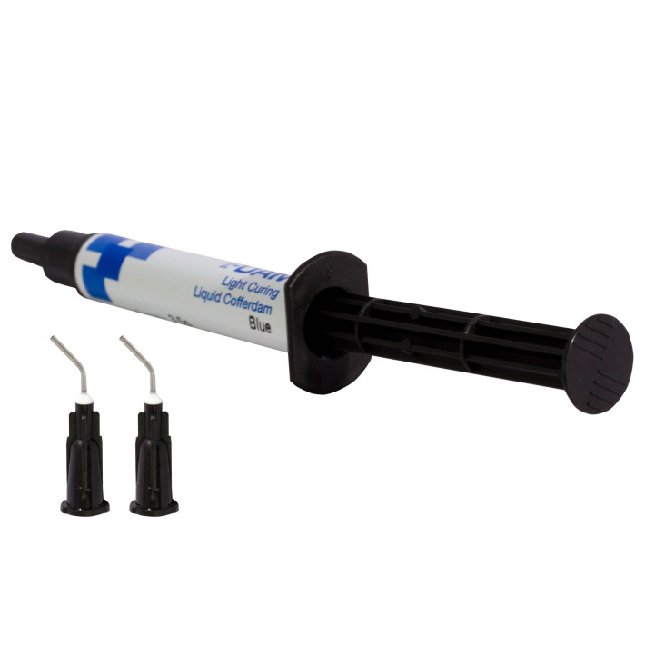 Set diga lichida albastra seringa 3.5g + 2 aplicatoare