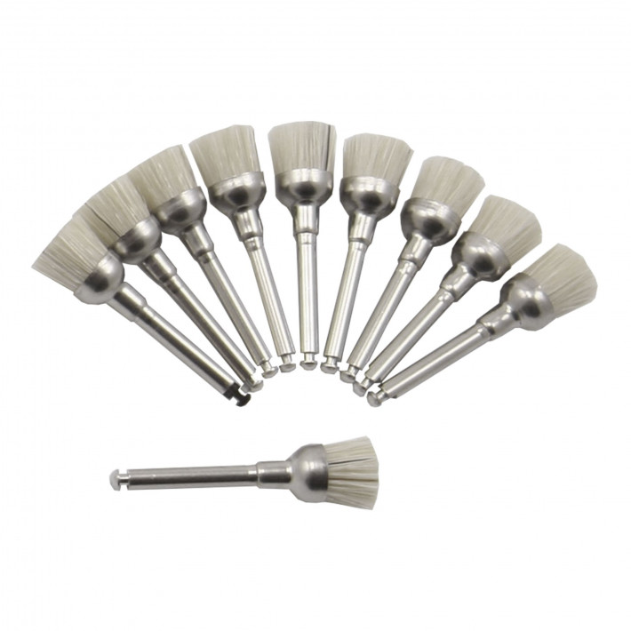 Periute detartraj din par natural PRIMA, forma de cupa, 100 bucati