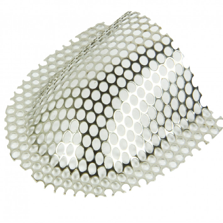 Plasa proteze PRIMA, perforata, din inox, 0.4 mm grosime - 1 bucata