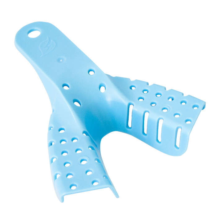 Linguri plastic pentru material de impresie, pereche superior & inferior, S/M/L Linguri plastic pentru material de impresie, pereche superior & inferior, S/M/L