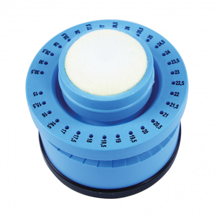 Suport sterilizare ace, 16 orificii si burete