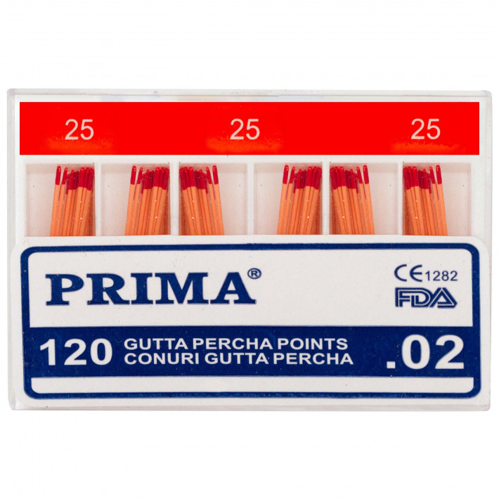 Conuri PRIMA Gutta Percha asortate si pe marimi