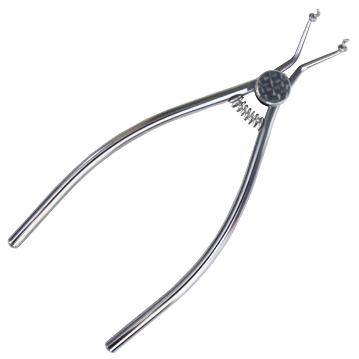 Cleste pentru instalare pene interdentare elastice