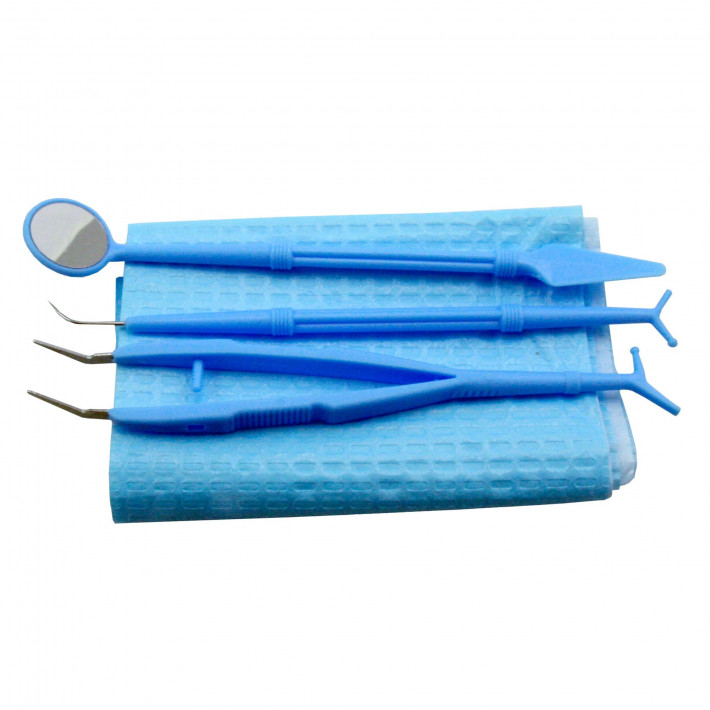 Trusa stomatologica de consultatie, de unica folosinta, sterila - Kit 2
