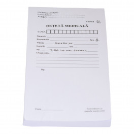 Retetar medical, A6, 100 file Retetar medical, A6, 100 file