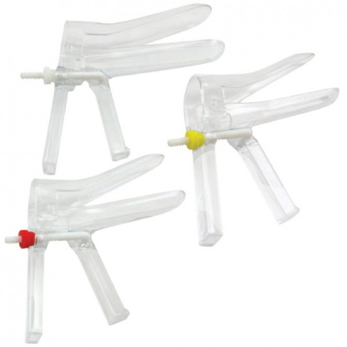 Speculum vaginal cu opritor central steril