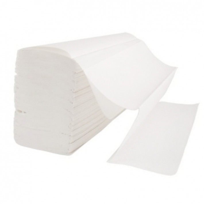 Hartie igienica PRIMA pliata in Z, 2 straturi, 180 de foi, 12x24cm