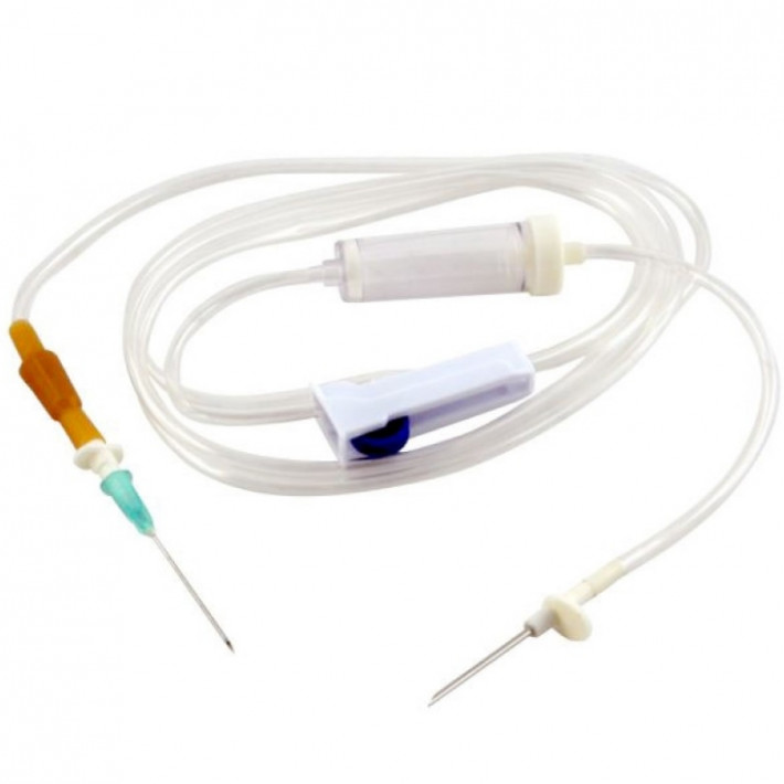 Trusa perfuzie sterila cu ac 21G spike metalic - 25 bucati