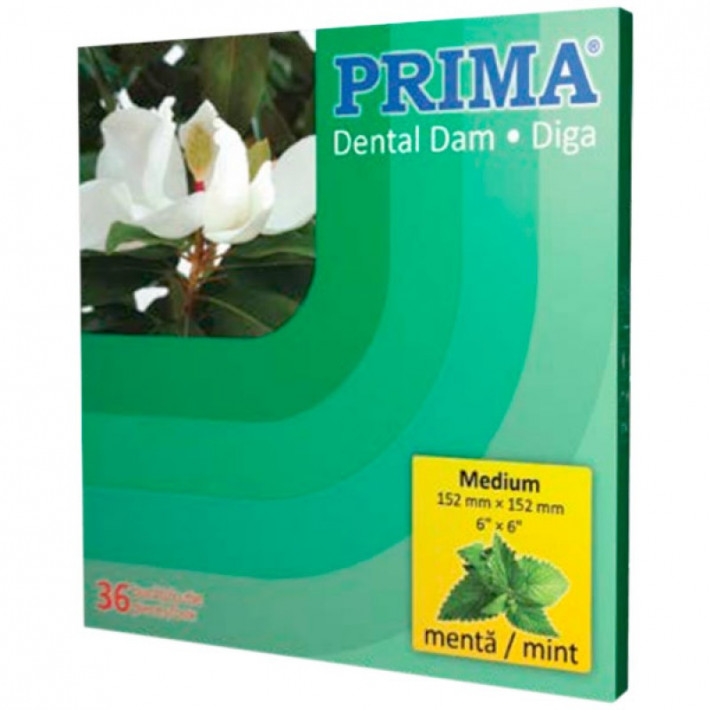 Diga Latex Mentolata, nepudrata, pentru izolarea zonei de lucru (36 buc)