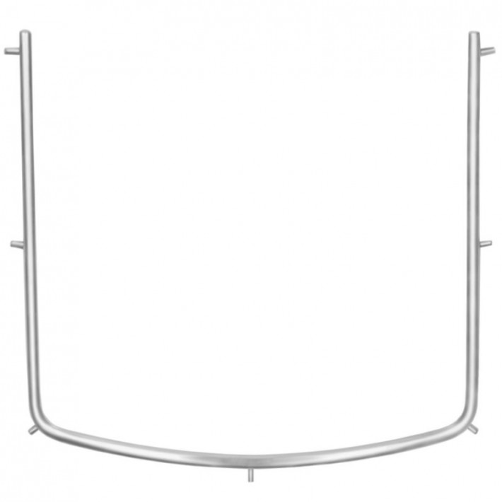 Rama diga din inox PRIMA, 105x95mm