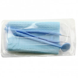 Trusa stomatologica de consultatie, de unica folosinta, sterila - Kit 2
