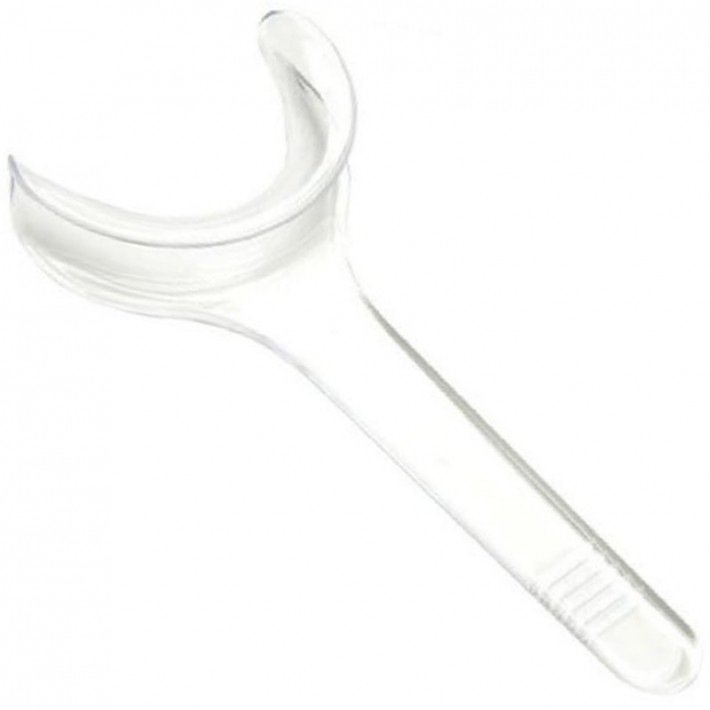 Departator bucal cu maner, transparent, plastic - 1 pereche