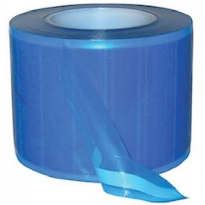 Rola film protectie, albastra-transparent, 1200 folii