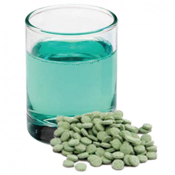 Tablete apa de gura PRIMA, aroma menta, 100 bucati/punga