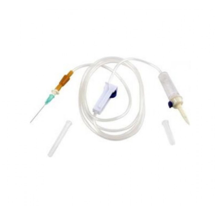 Trusa perfuzie sterila cu ac 21G spike metalic - 25 bucati