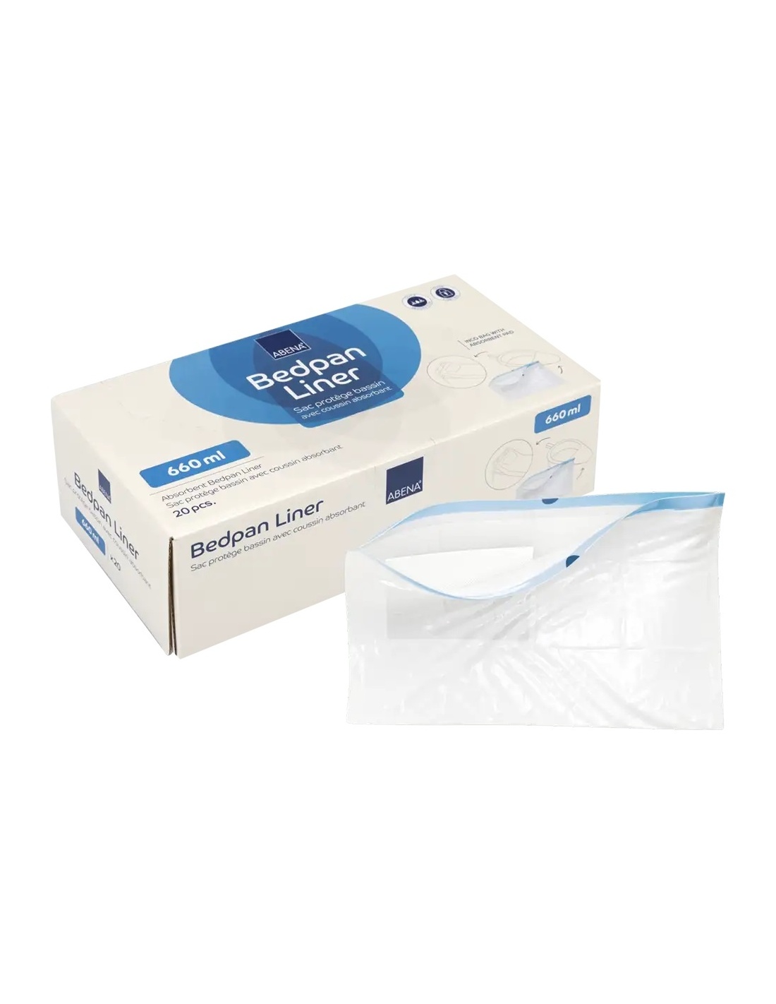 Punga pentru plosca urinara Inco - Bag - 20 buc