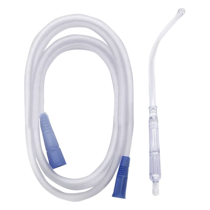 Set Aspiratie Yankauer, 2.1m, PRIMA, steril, transparent