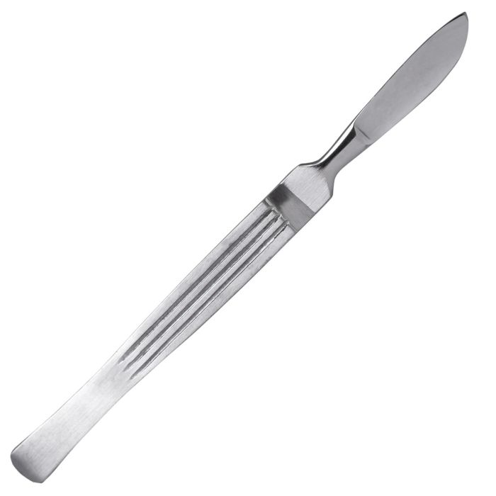 Bisturiu monobloc PRIMA din otel inoxidabil 15 cm, resterilizabil