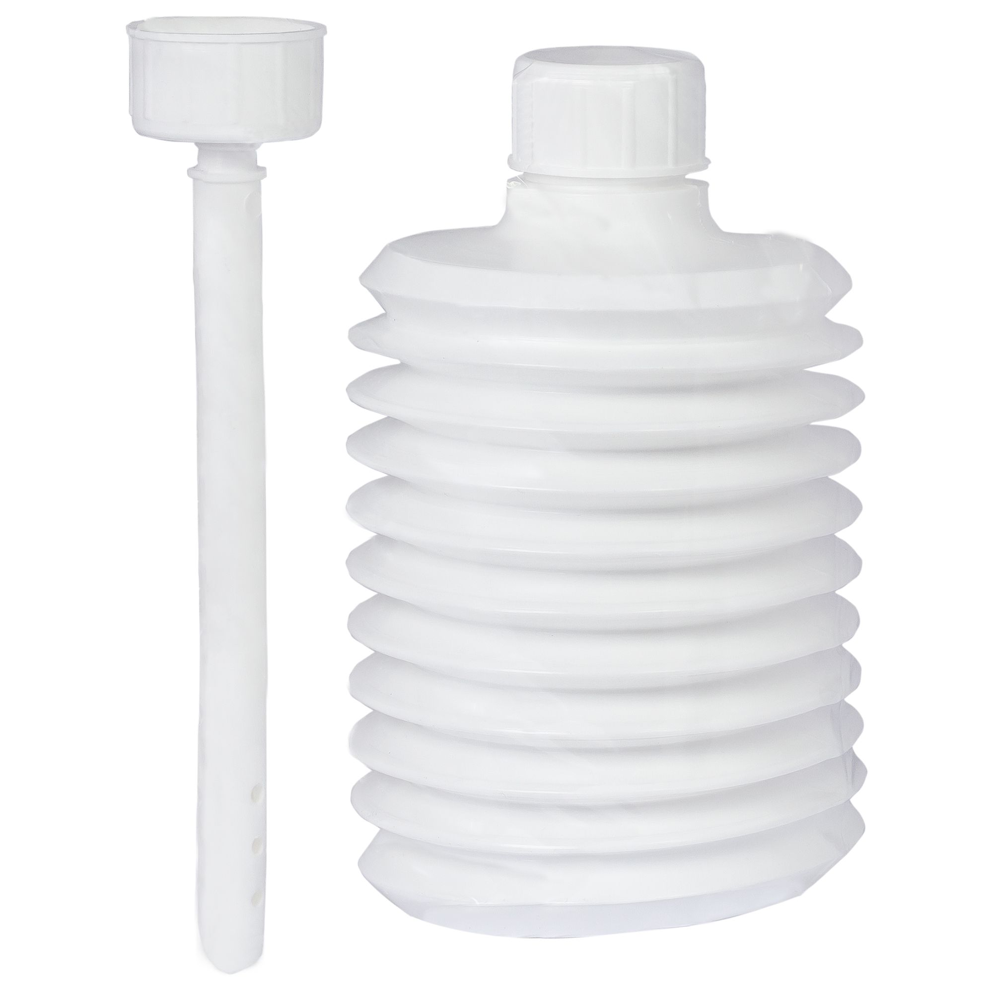 Irigator burduf, ultra practic, cu dop etans, 350ml