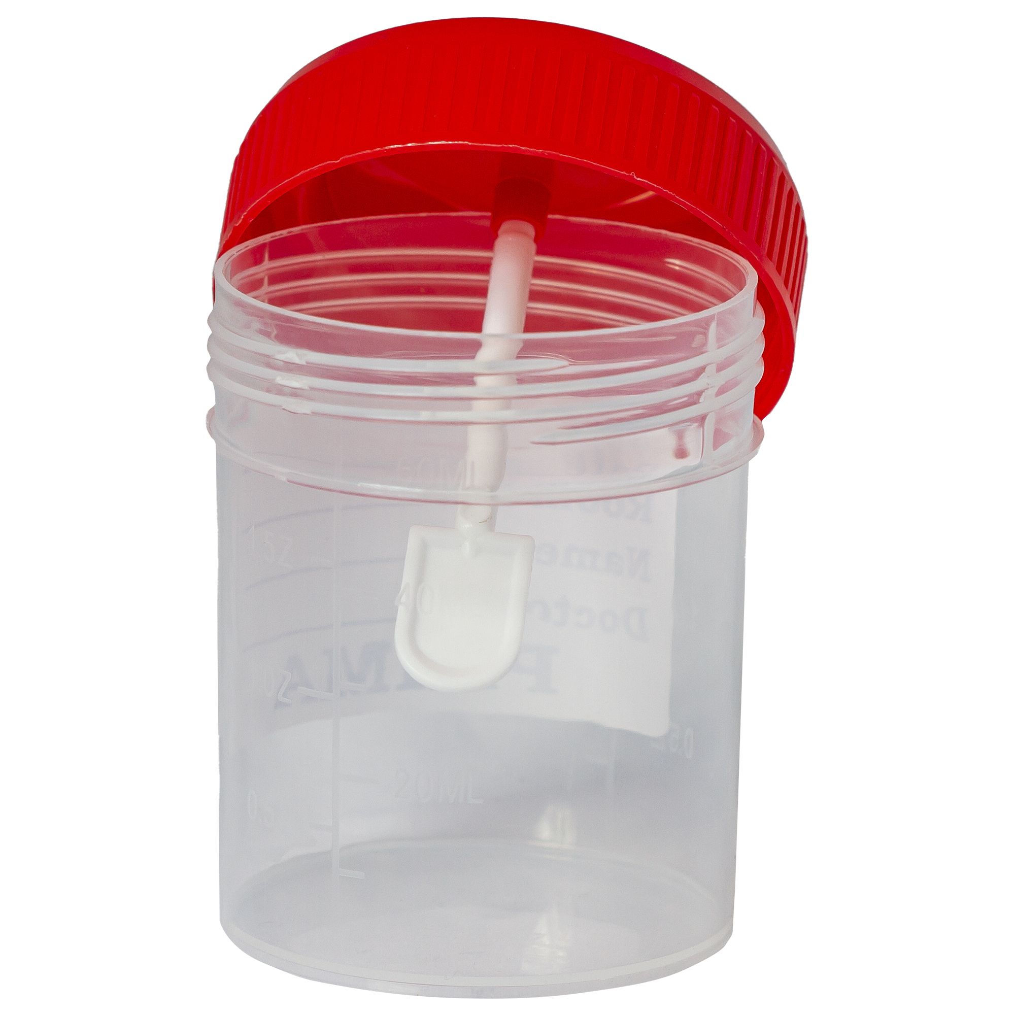 Recipient coprorecoltor 60ml, steril, ambalat indiviadual, PRIMA