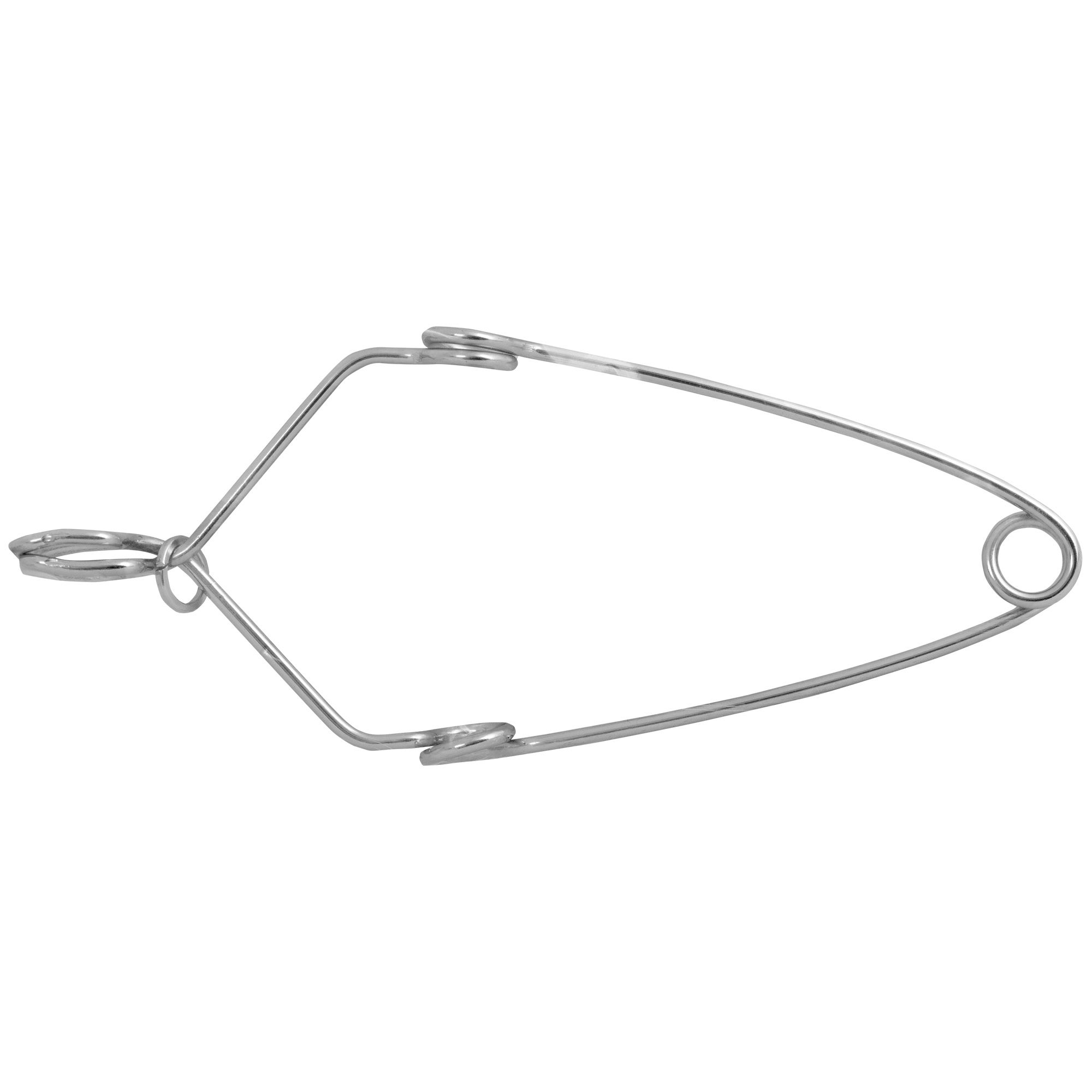 Cleste pentru eprubete din otel inoxidabil, pentru eprubete cu diamentru intre 6 si 32mm, 1bucata