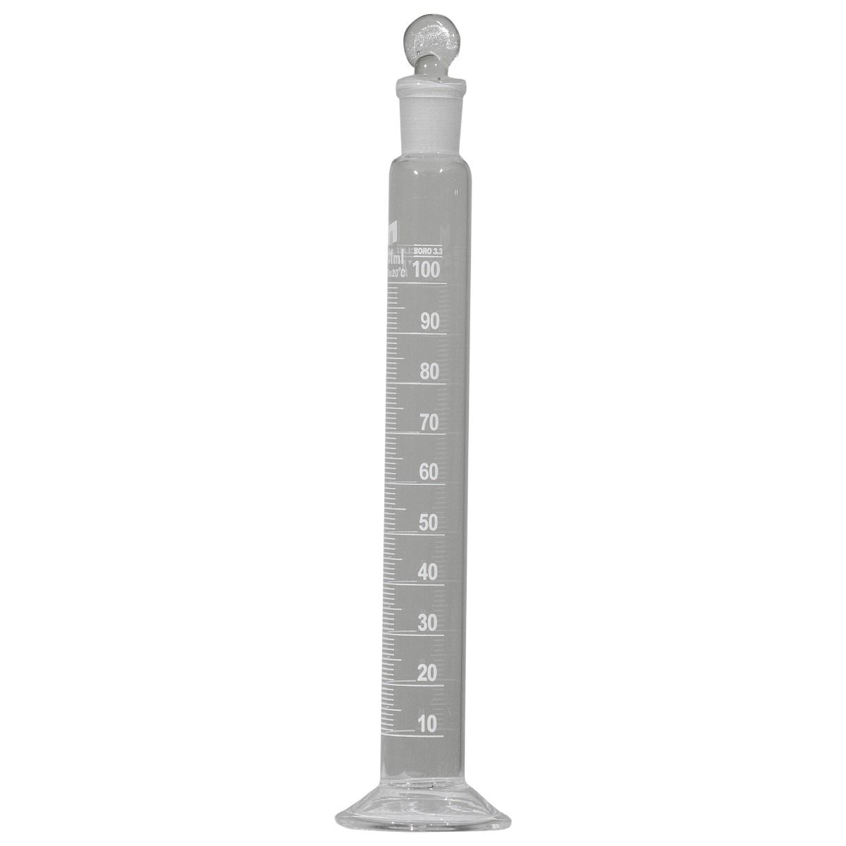 Cilindru gradat cu dop rodat 100 ml