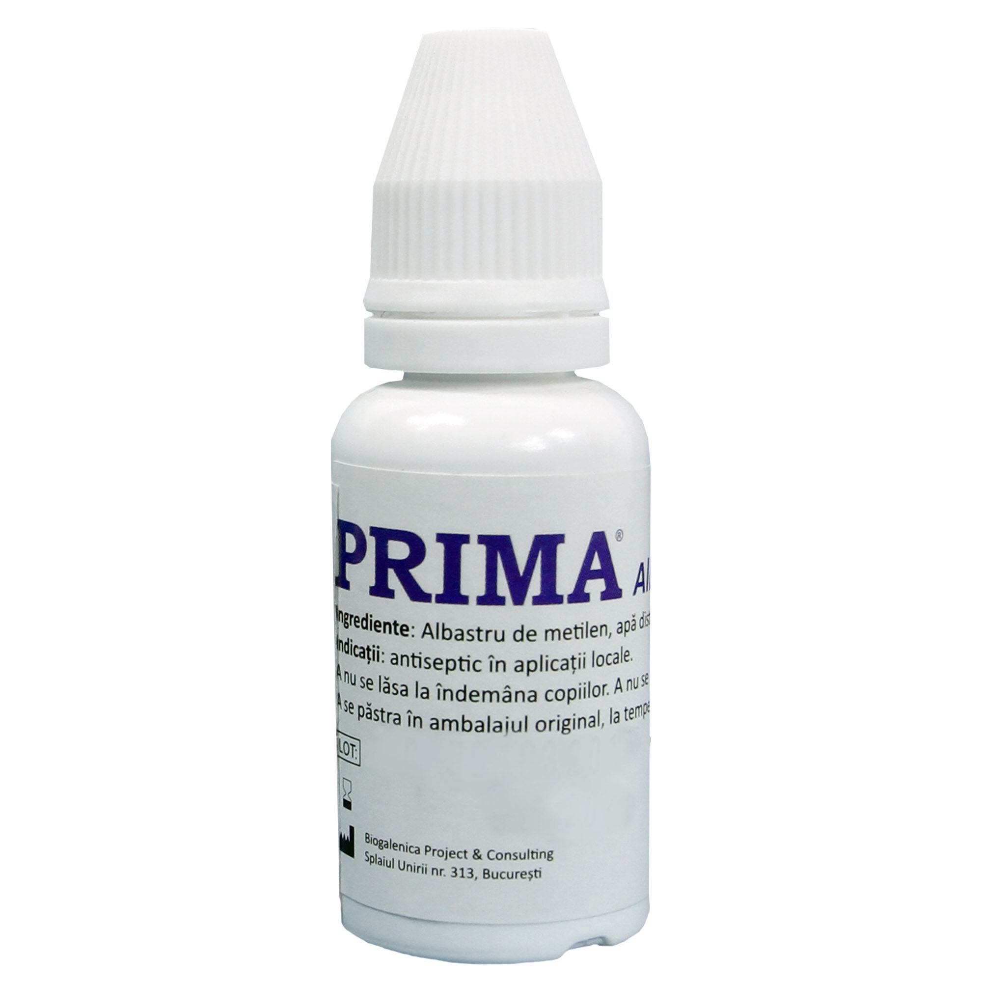 Albastru de metilen 1%, pentru uz extern, PRIMA, 25g