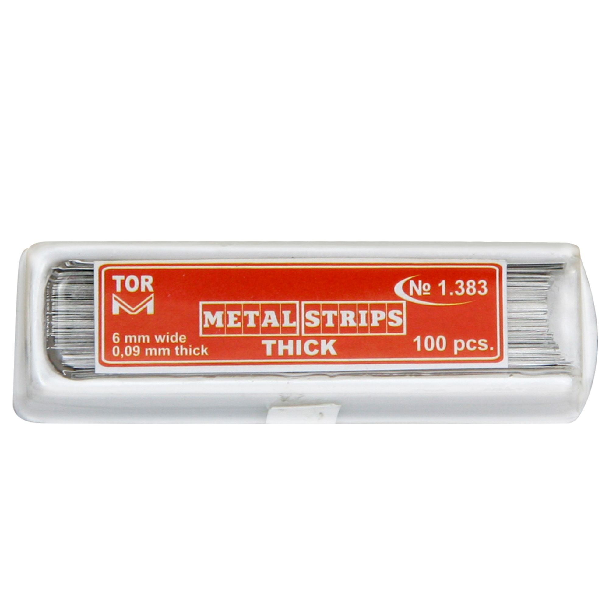 Stripuri protectie dinti, inox, 6x50mm, 100buc