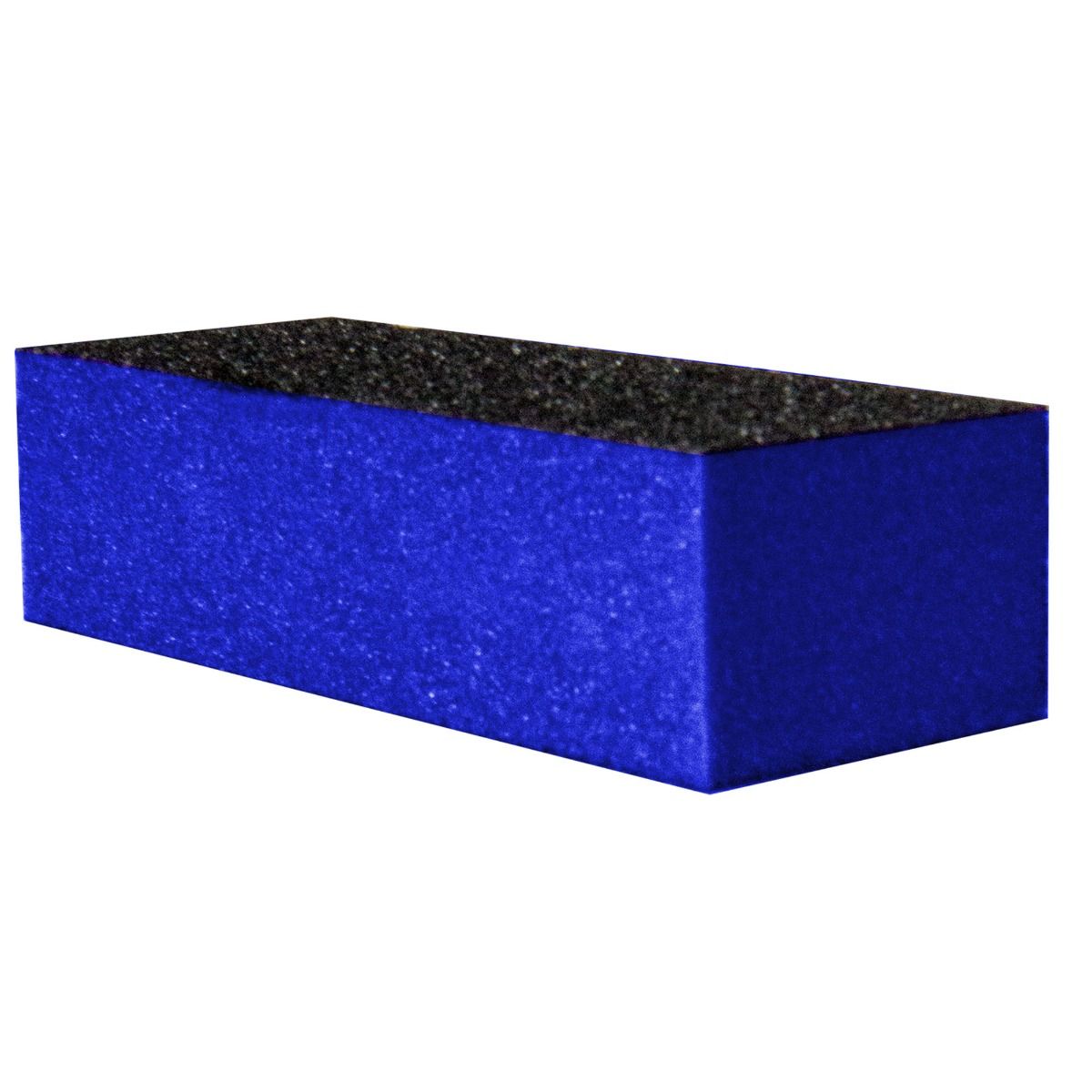 Buffer de unghii PRIMA, pentru pilit/lustruit, bloc albastru/negru, 9.5cm, granulatie 280