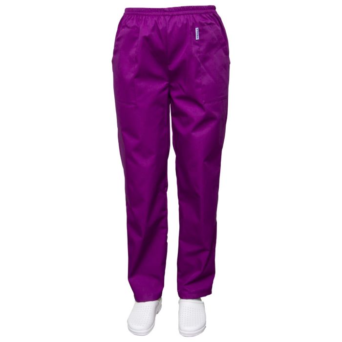 Pantaloni medicali unisex SAVA Clasic, 140 g/m2, mov