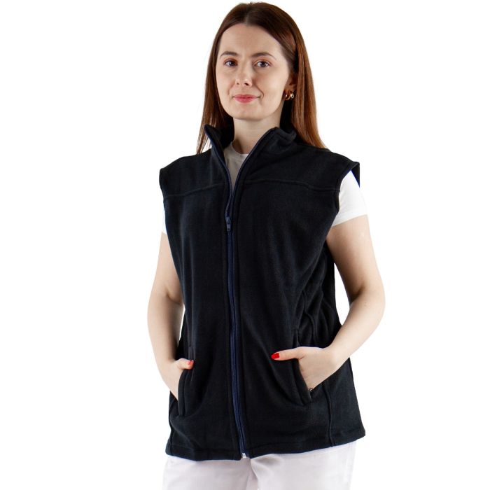 Vesta polar medicala VIO, unisex, neagra