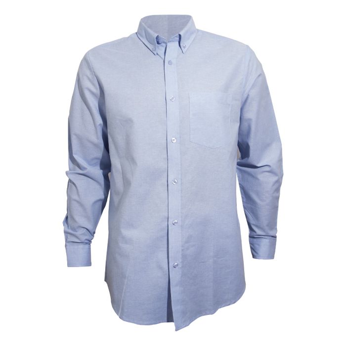 Camasa barbati, Oxford, cu maneca lunga, bleu, diverse marimi