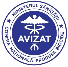 Biocid avizat de Ministerul Sănătății