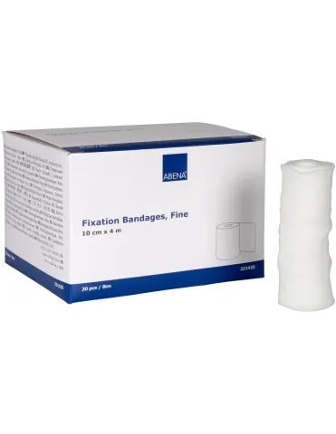 Bandaj elastic pentru fixarea pansamentelor - Abena - 10 cm x 4 m - 20 buc