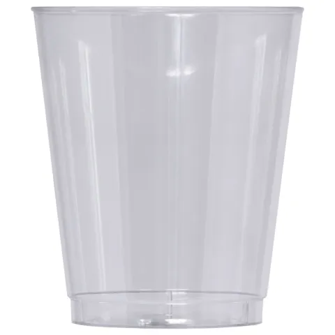 Pahare plastic transparente 180 ml - set 25 buc - de unica folosinta