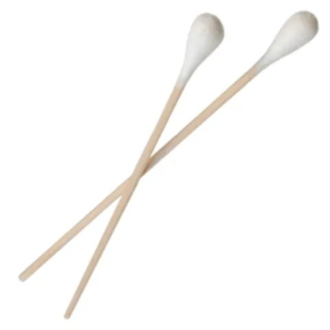Betisoare de ureche din lemn cu bumbac PRIMA pentru animale, 15 cm, nesterile, 50 buc