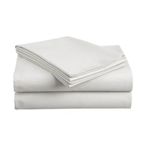 Cearceaf pilota 1 persoana PRIMA, damasc alb, 100% bumbac, 150 x 210 cm
